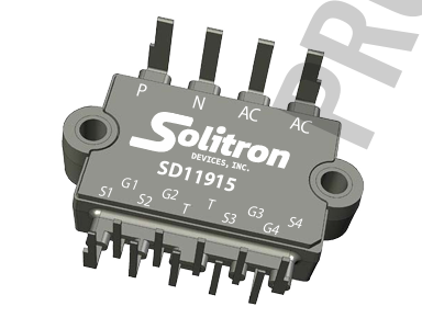 SD11915 1200V SiC全桥功率?？镾olitron