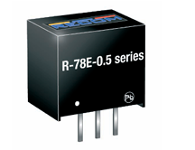R-78E5.0-0.5非隔离式DC/DC开关稳压器?？镽ECOM